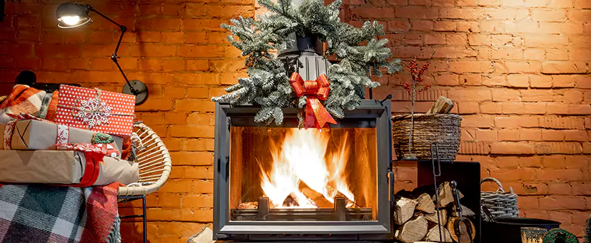 Travis Industries Linear Gas Fireplace Installation in Sunnyside, Washington